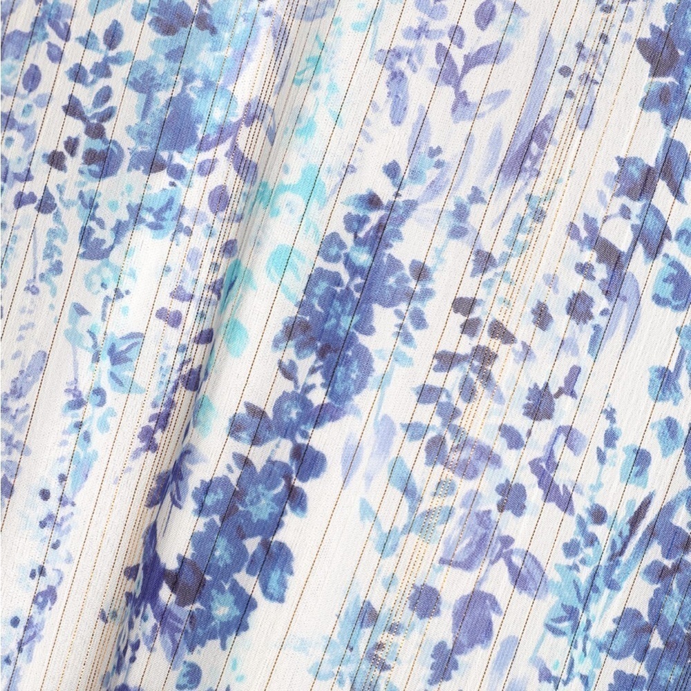 NWT Lulu’s Belle white floral maxi cutout dress - Picture 4 of 10